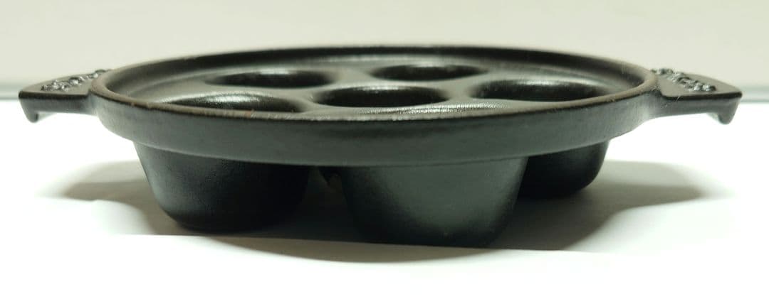 STAUB ストウブ エスカルゴディッシュ② 黒 6穴プレート 鋳鉄製