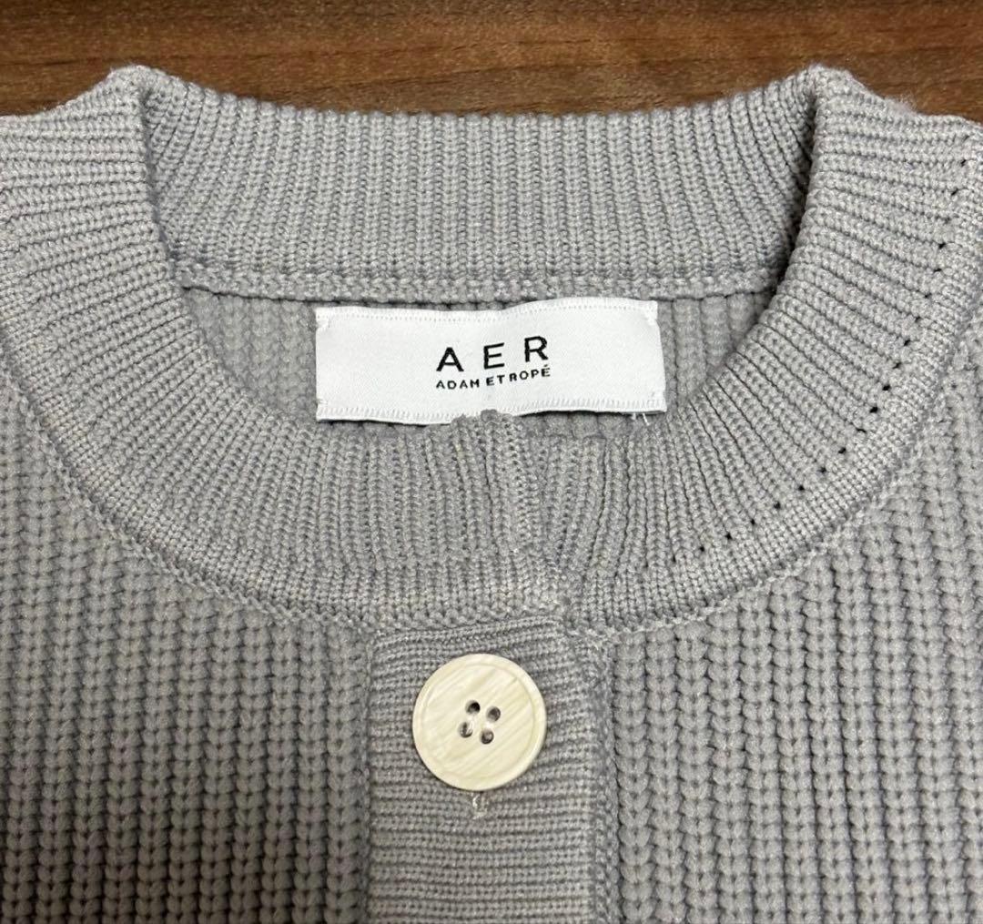 新品✨ADAMETROPEペプラニコンビニットカーディガンサステナブルWEB限定