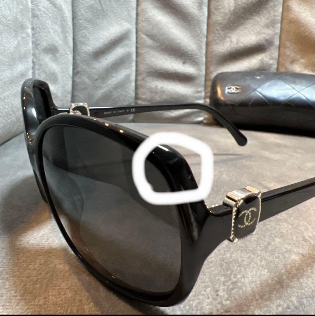S*認様 CHANEL ブラック サングラス ケース付き