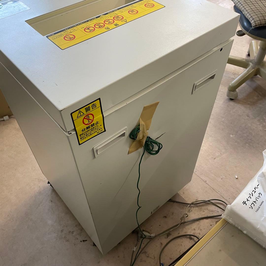 動作品 明光商会 MSシュレッダー V-431CF A3対応 業務用 81kg