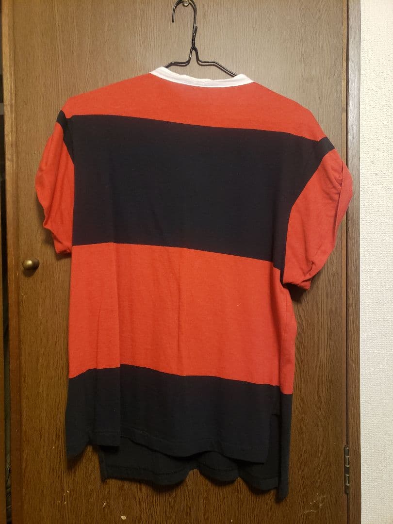 リーバイスレッド 03SS ボーダー ヘンリーネックTシャツ