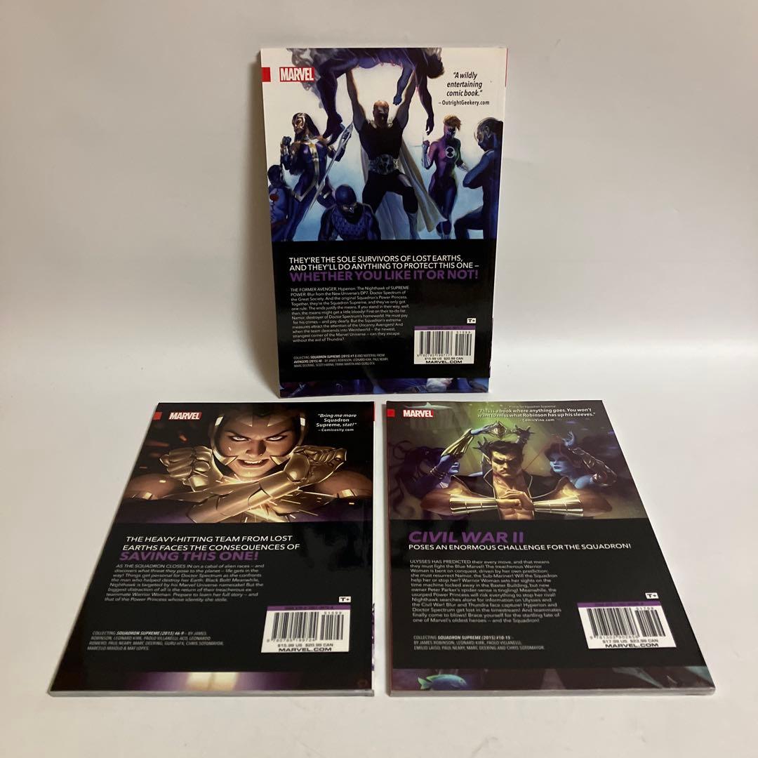 SQUADRON SUPREME 全3巻セット 英語版 完結
