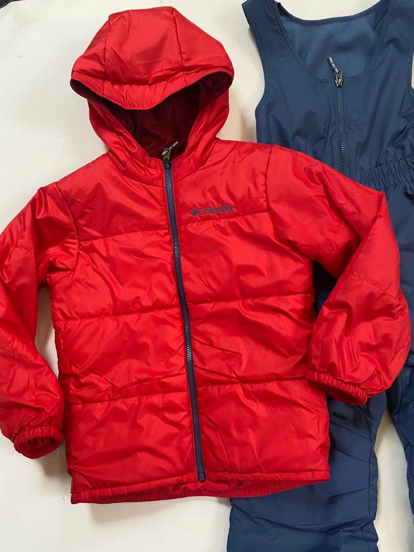 超美品 Columbia コロンビア スノーウェアセット XS（120）キッズ
