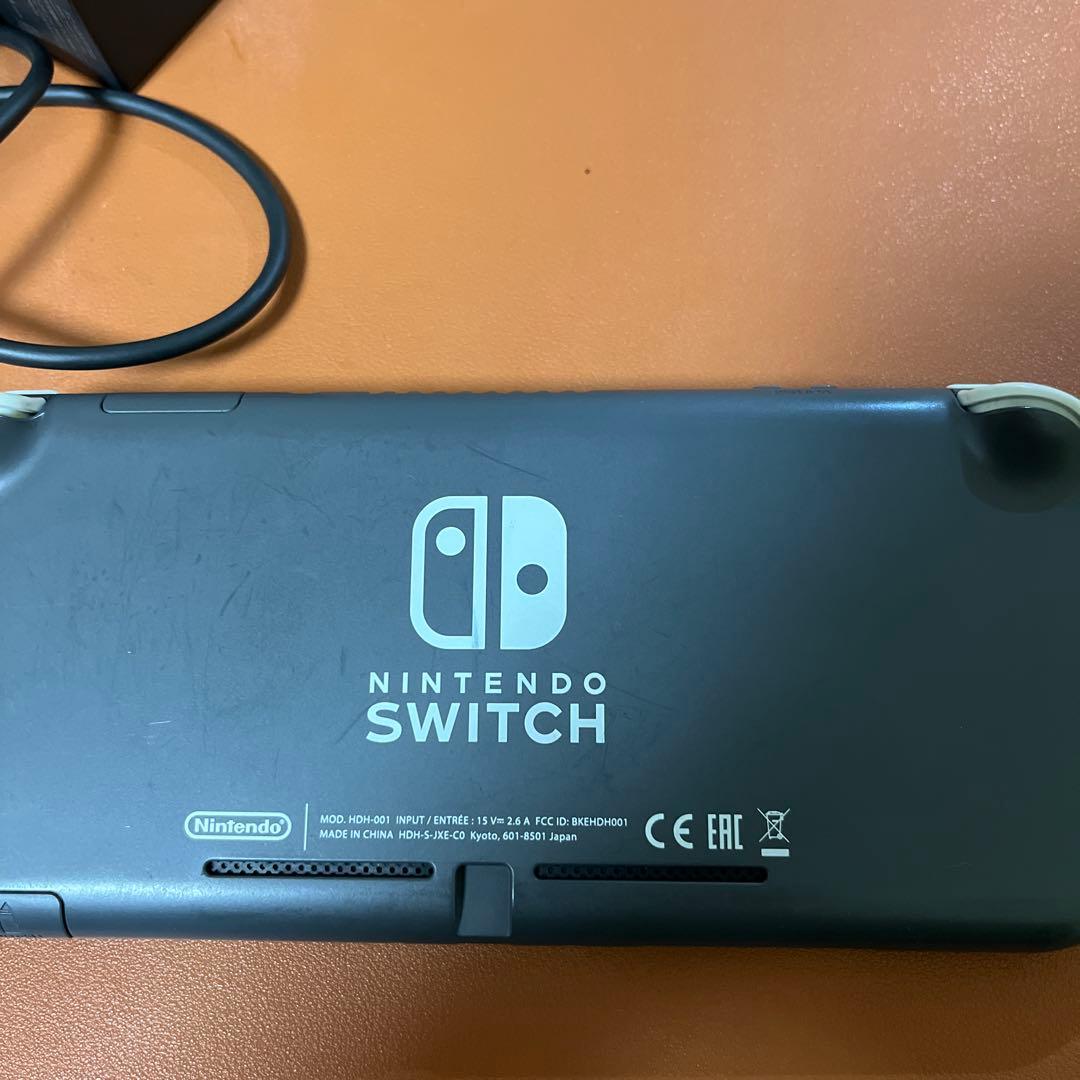 Nintendo Switch Lite グレー 充電器付き