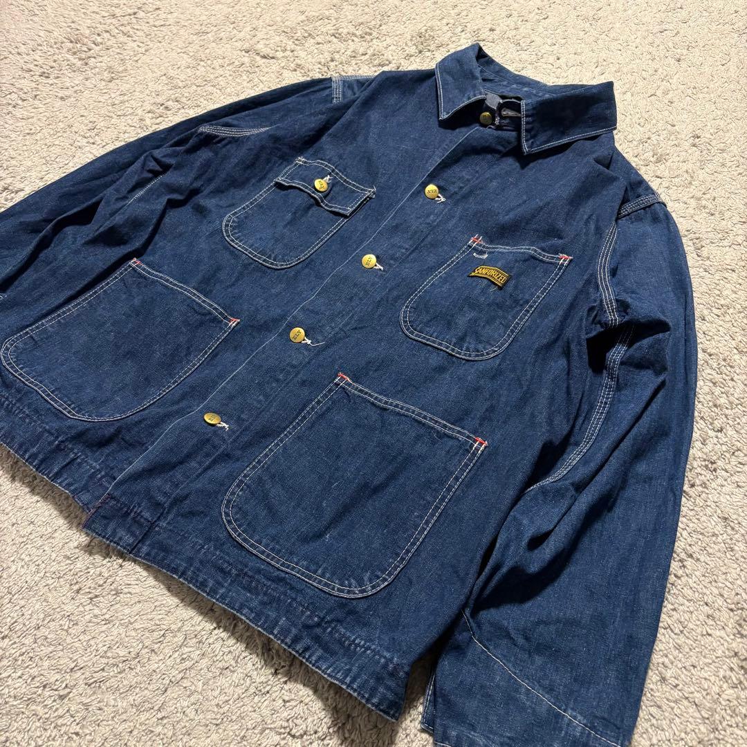 ヴィンテージ ELY デニムカバーオール 70s USA製 チョアジャケット