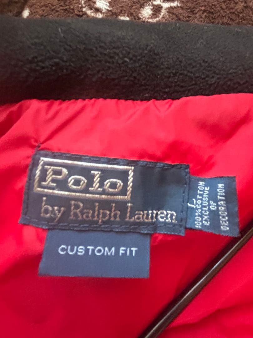 Polo by Ralph Lauren 赤 ダウンベスト