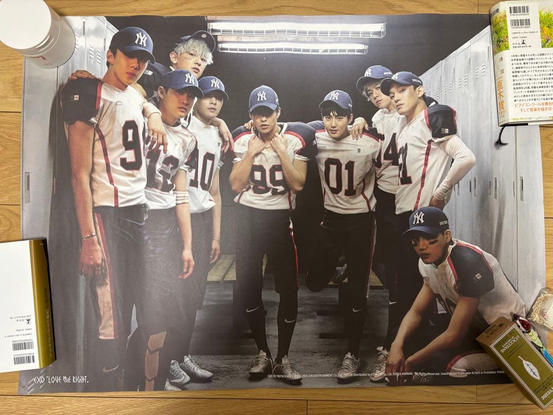 【ポスター付】 EXO 韓国 CD 11枚セット love me right