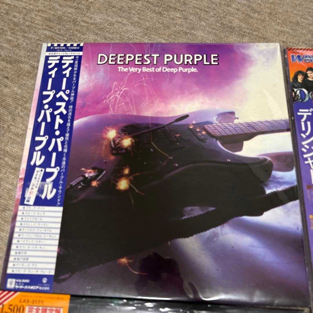 LPレコード6枚セット ソウル ロックDeep Purple Derringer