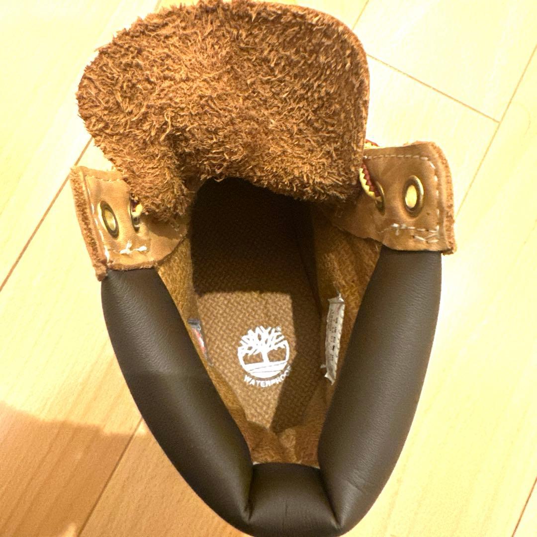 【超美品】Timberland ティンバーランド 本革イエローブーツ 23cm