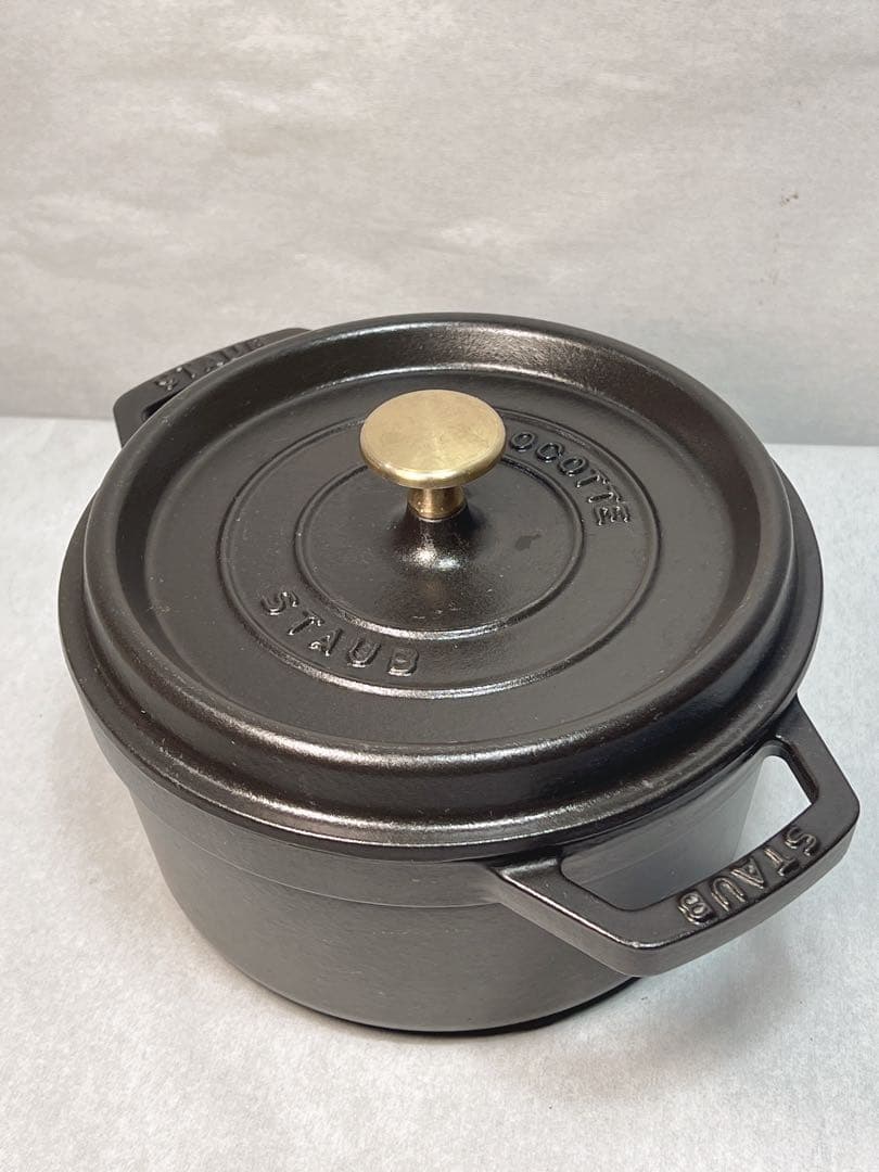 レア品 STAUB LA COCOTTE ブラック 20cm【旧型】