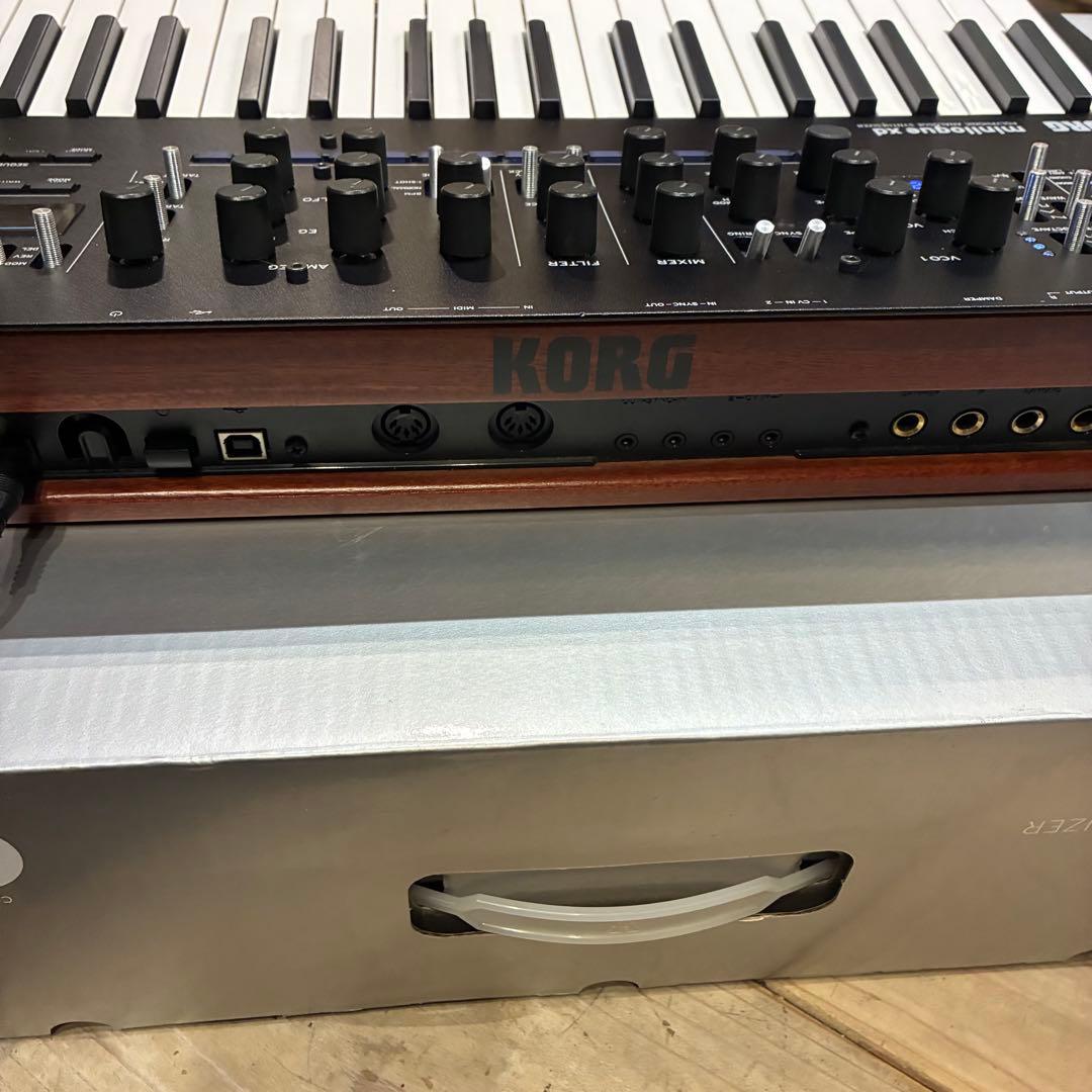 【即決可】KORG minilogue xd 37鍵 (送料込・おまけ付)