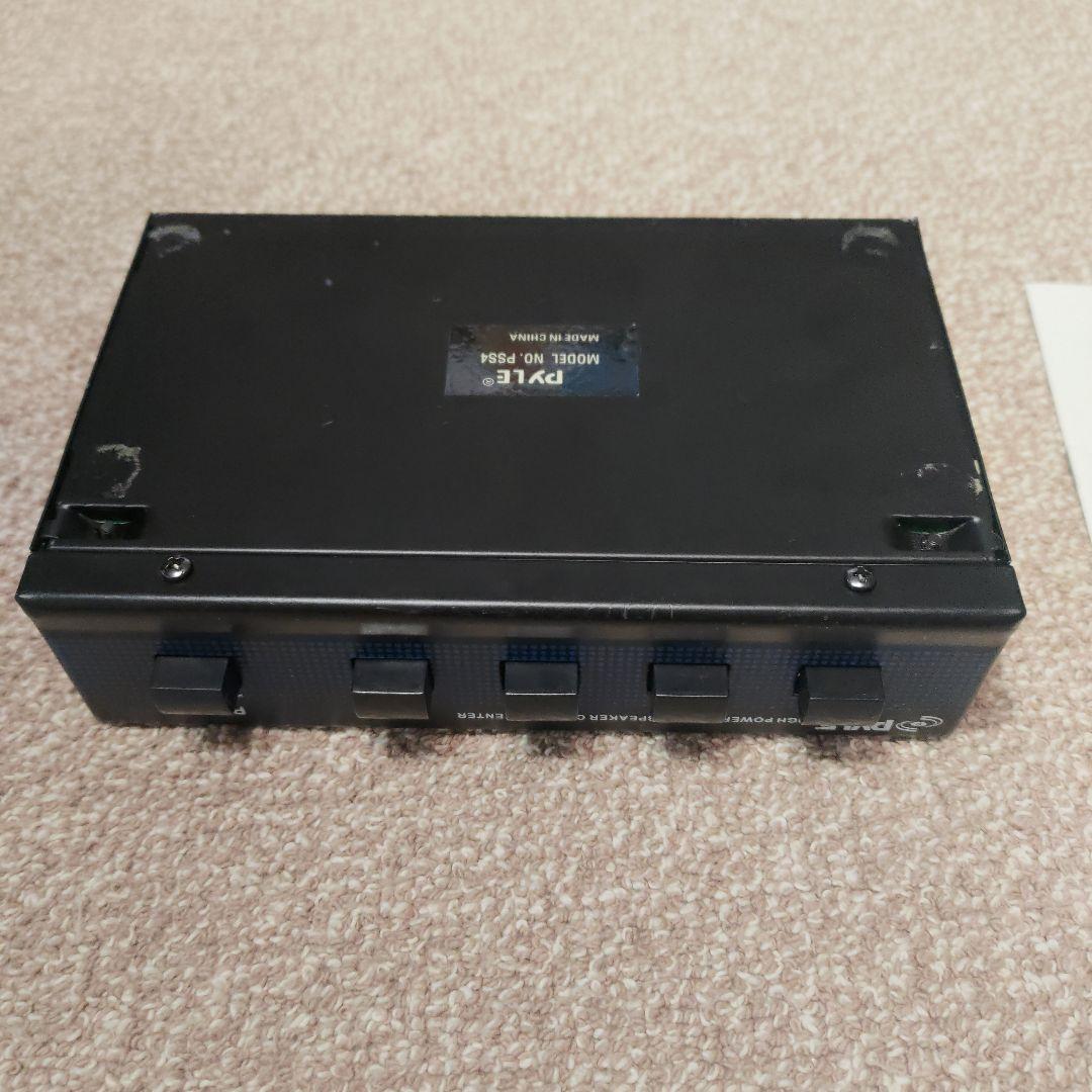 Pyle  PSS4 4チャネル ステレオ ピーカー セレクター