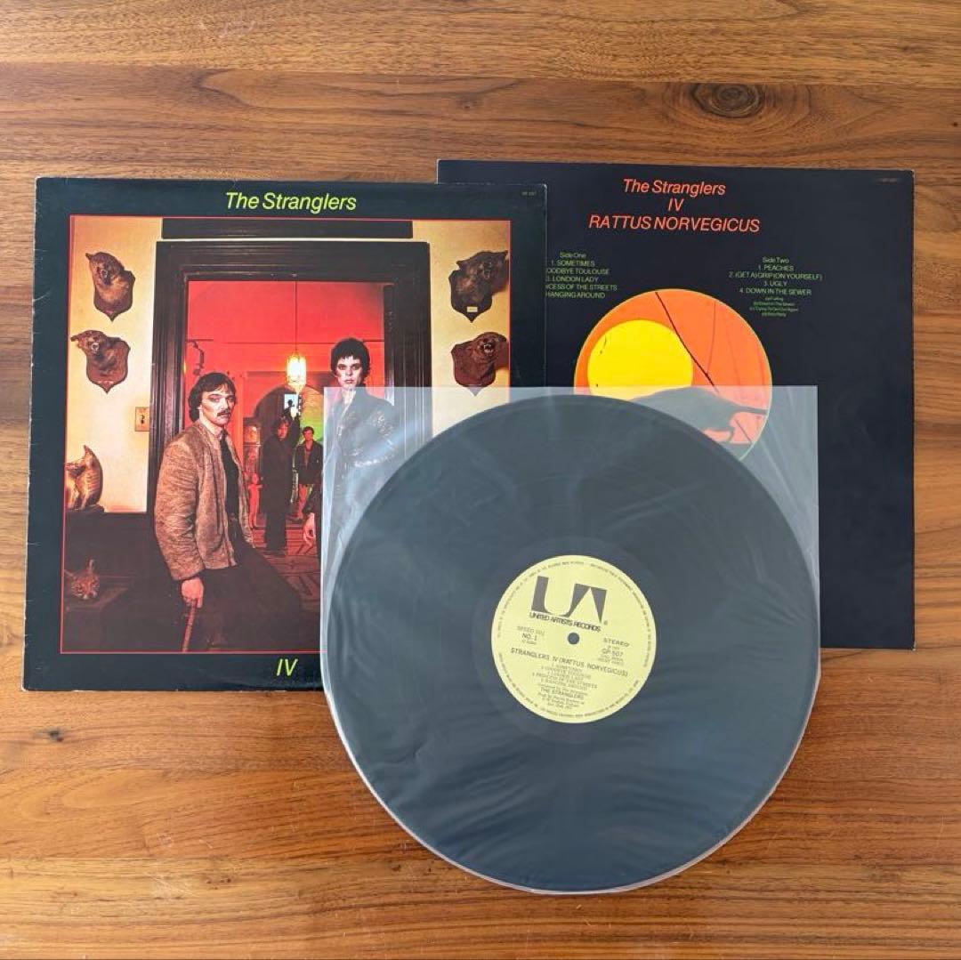 The Stranglers／夜獣の館 ’77年1st 国内盤LP GP-507