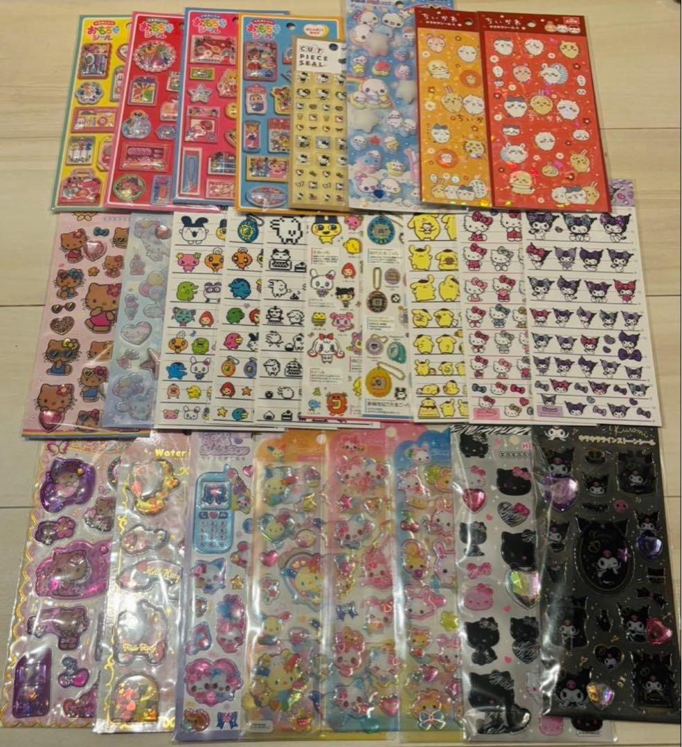 新品　ボンボンドロップシール　サンリオ　たまごっち　国内正規品　141枚セット②