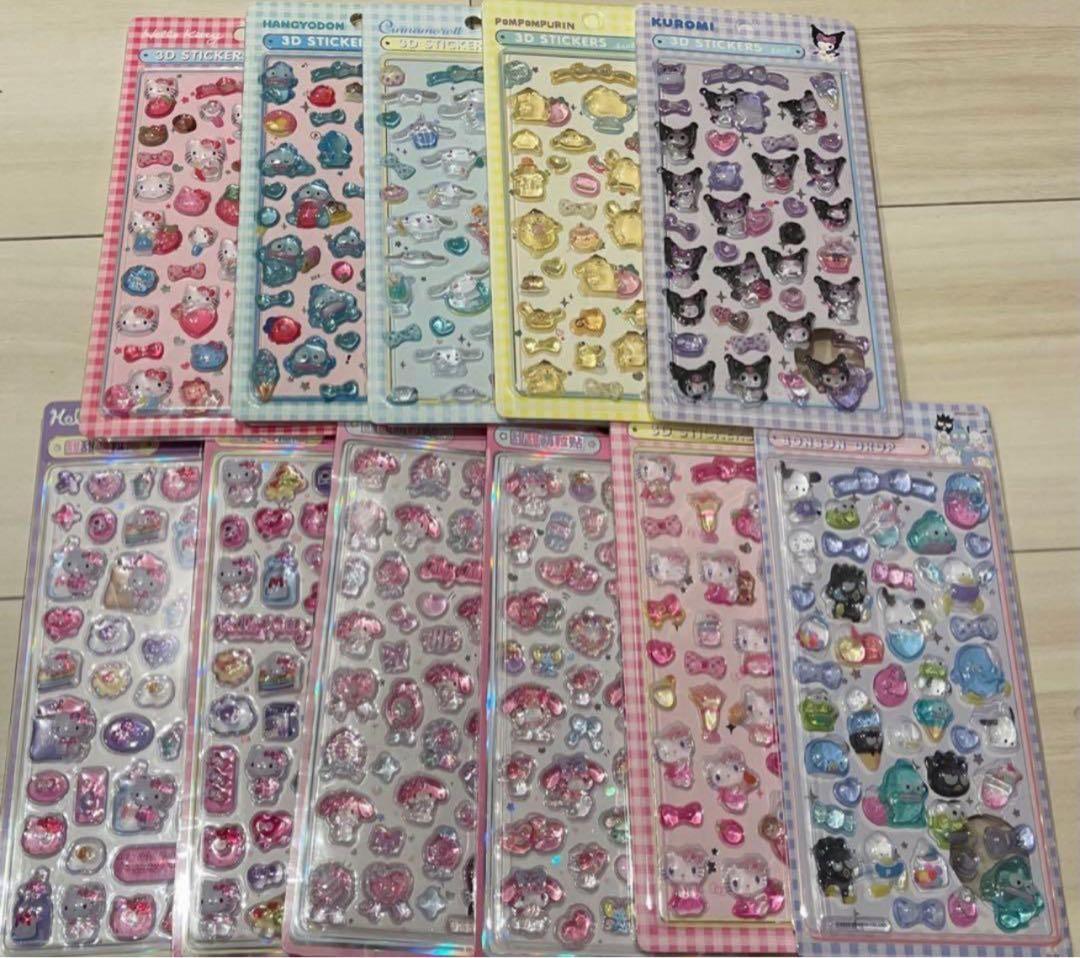新品　ボンボンドロップシール　サンリオ　たまごっち　国内正規品　141枚セット②