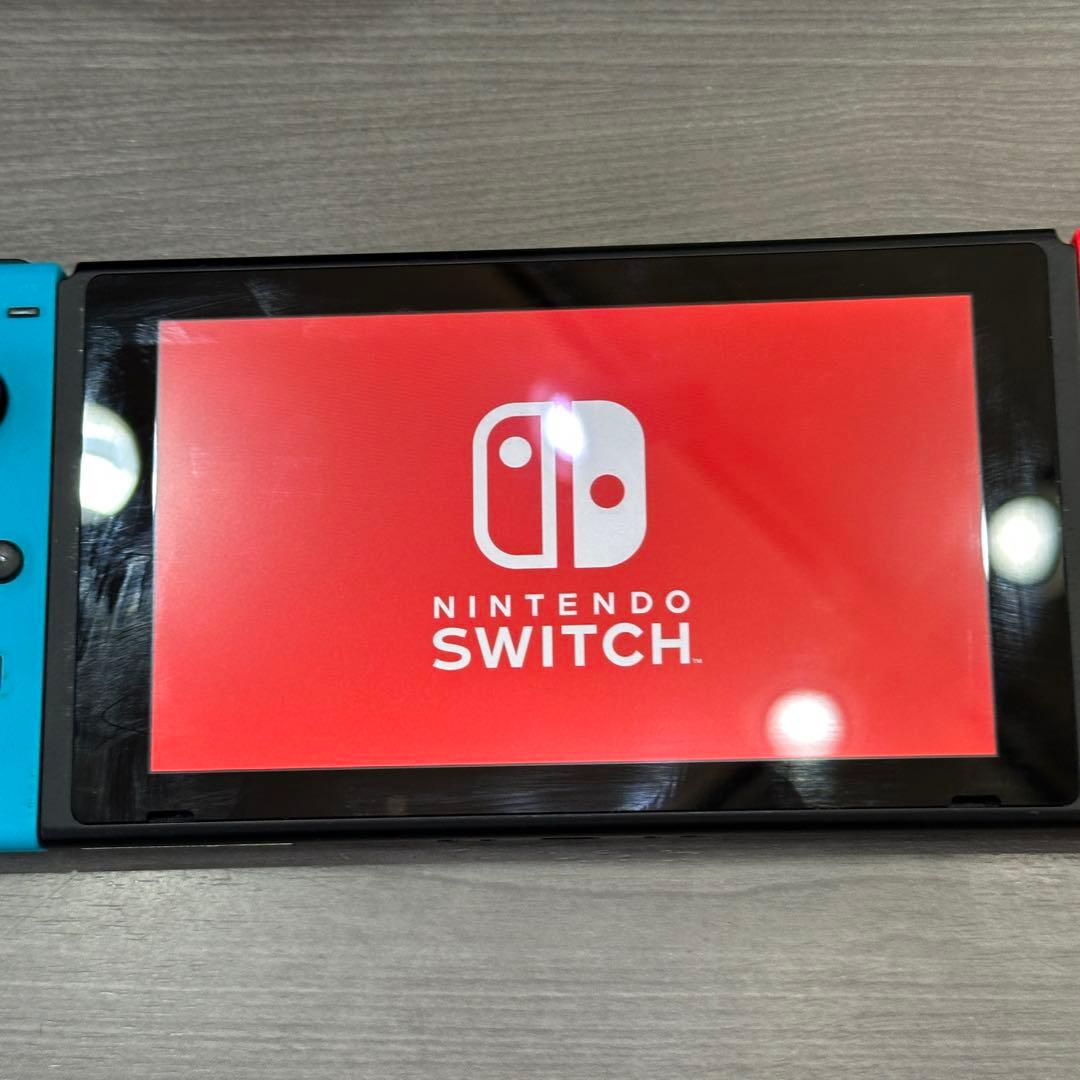 【動作OK】Nintendo Switch ネオン 箱無 収納バッグ付 スイッチ