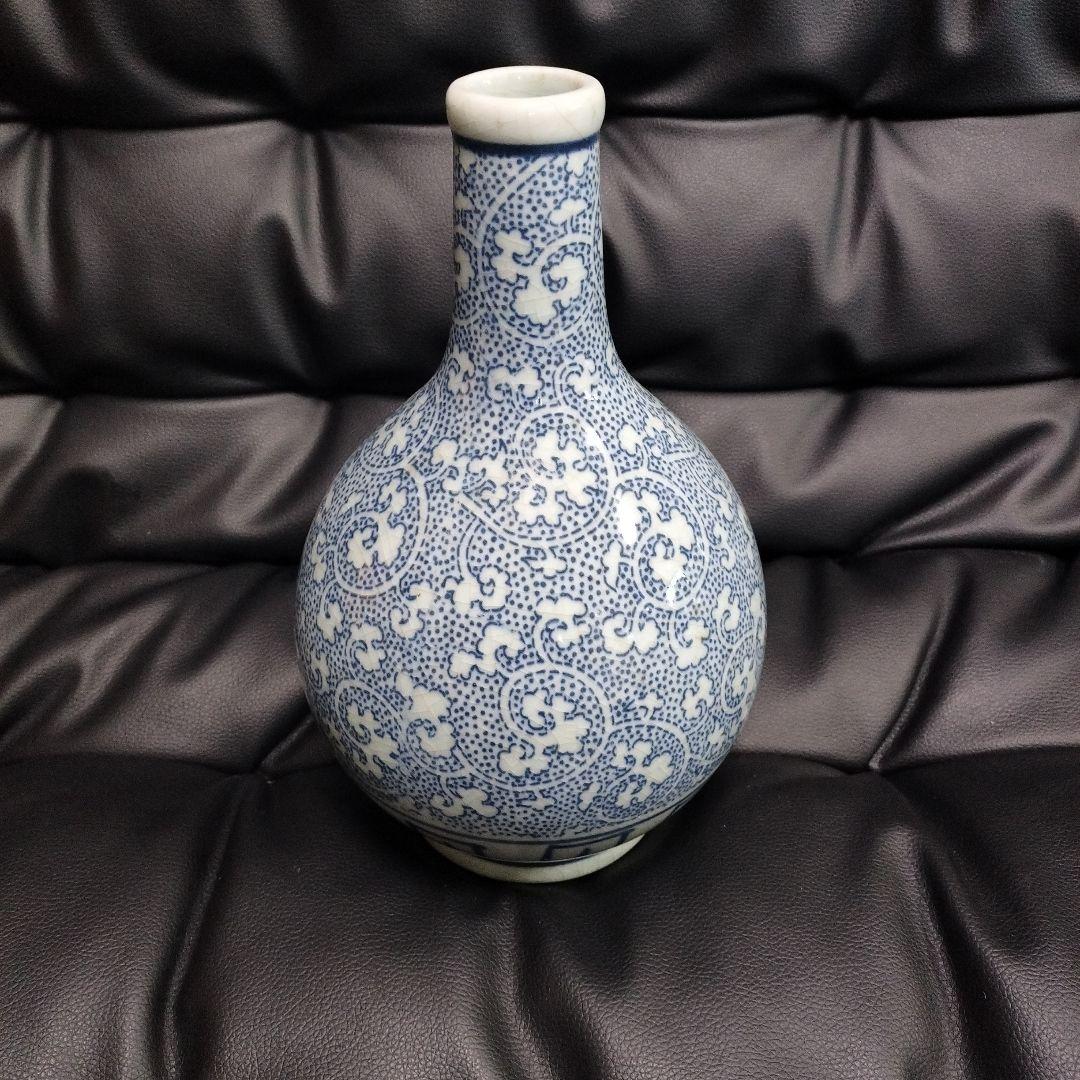 伊万里焼 蛸唐草 徳利 骨董 アンティーク 酒器