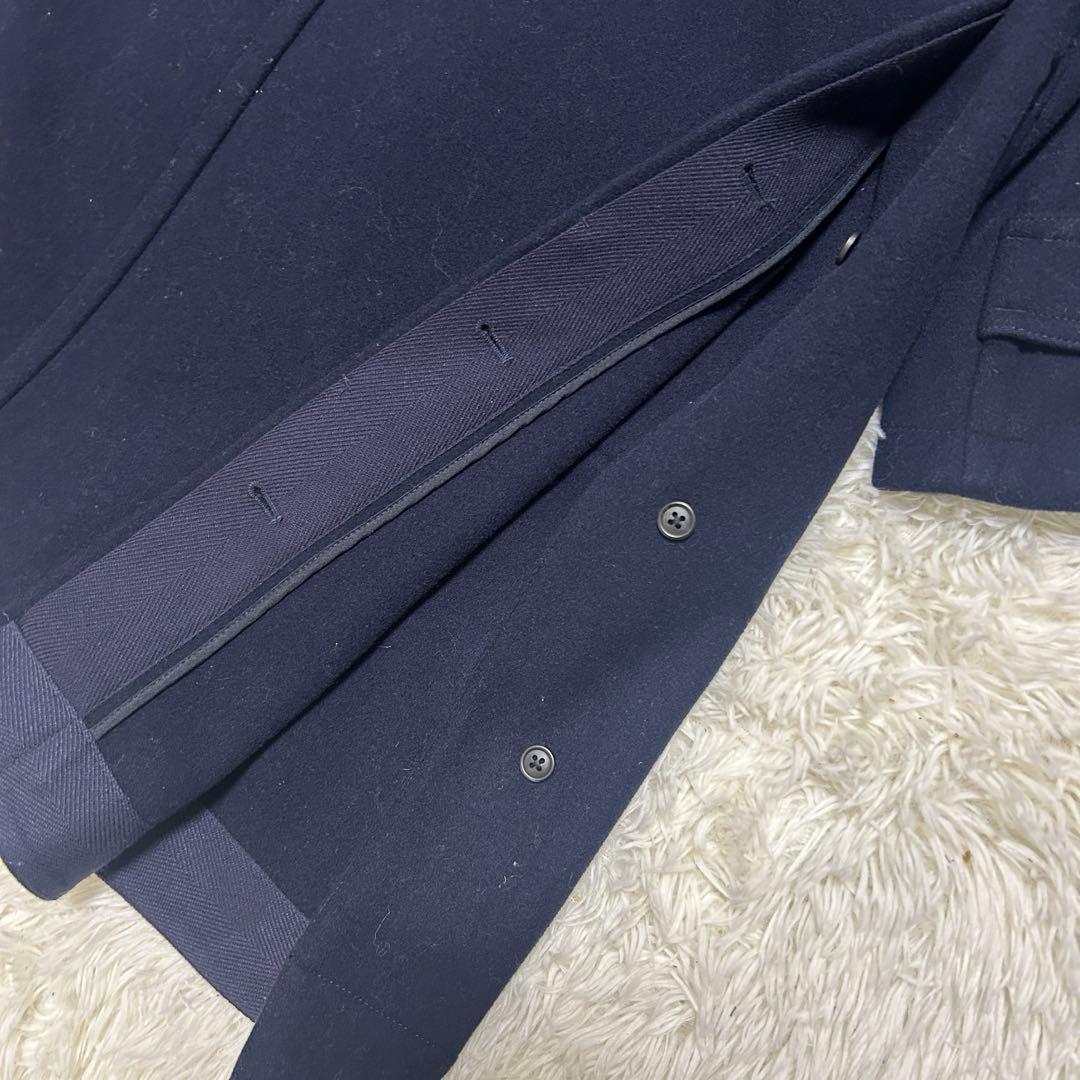 Ｌサイズ　ユニクロ +J ウール ダッフルコート ネイビー UNIQLO