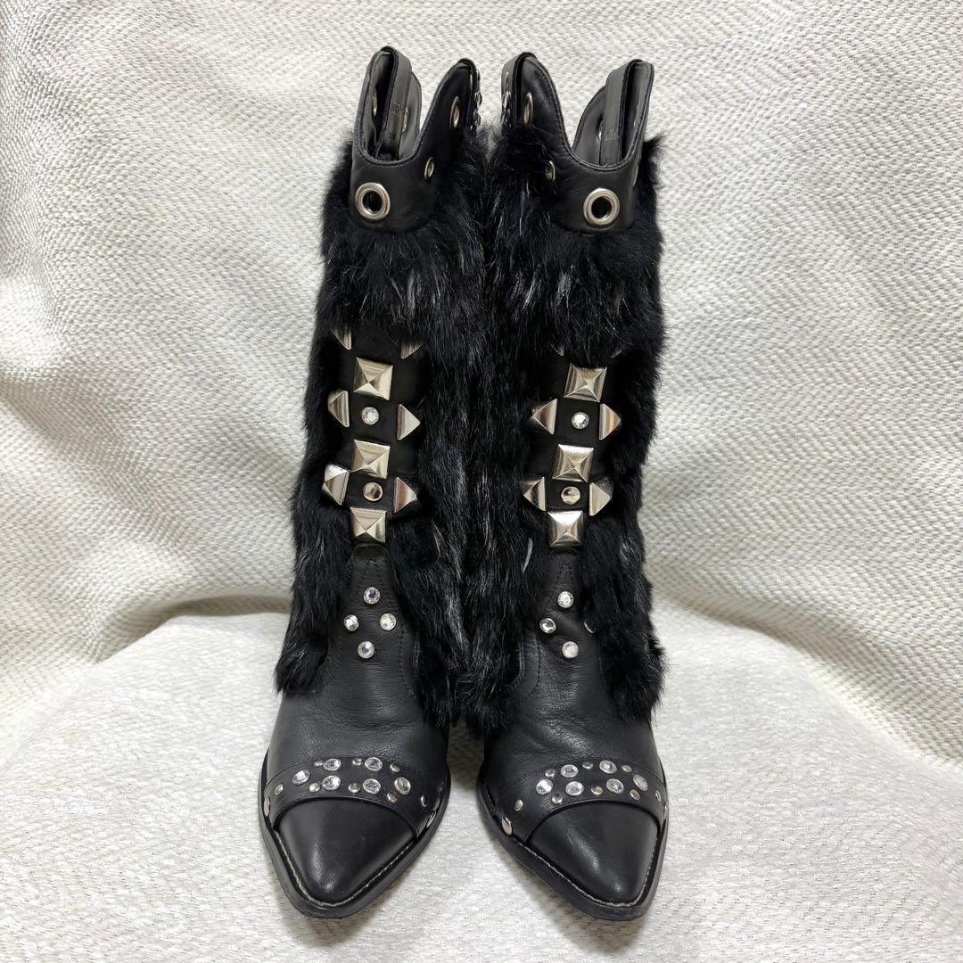 希少 CAPELTA ROCK STAR Y2K Cowboy Boots 37