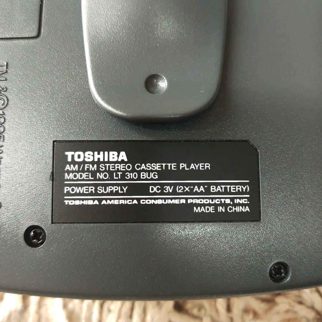 【ジャンク】東芝　LT310BUG カセットプレーヤー　ルーニーチューンズ