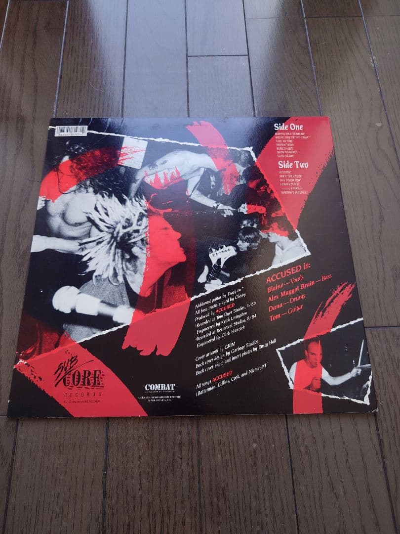 レア　The Accused ハードコア　レコード　3枚セット