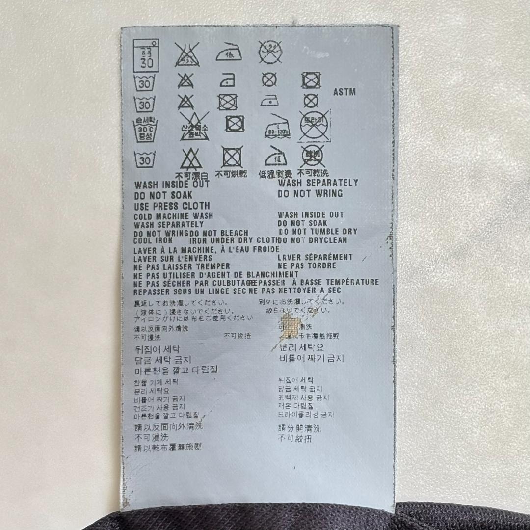 プラダスポーツ ロゴボタン ナイロン テーラードジャケット 48 黒 ug8