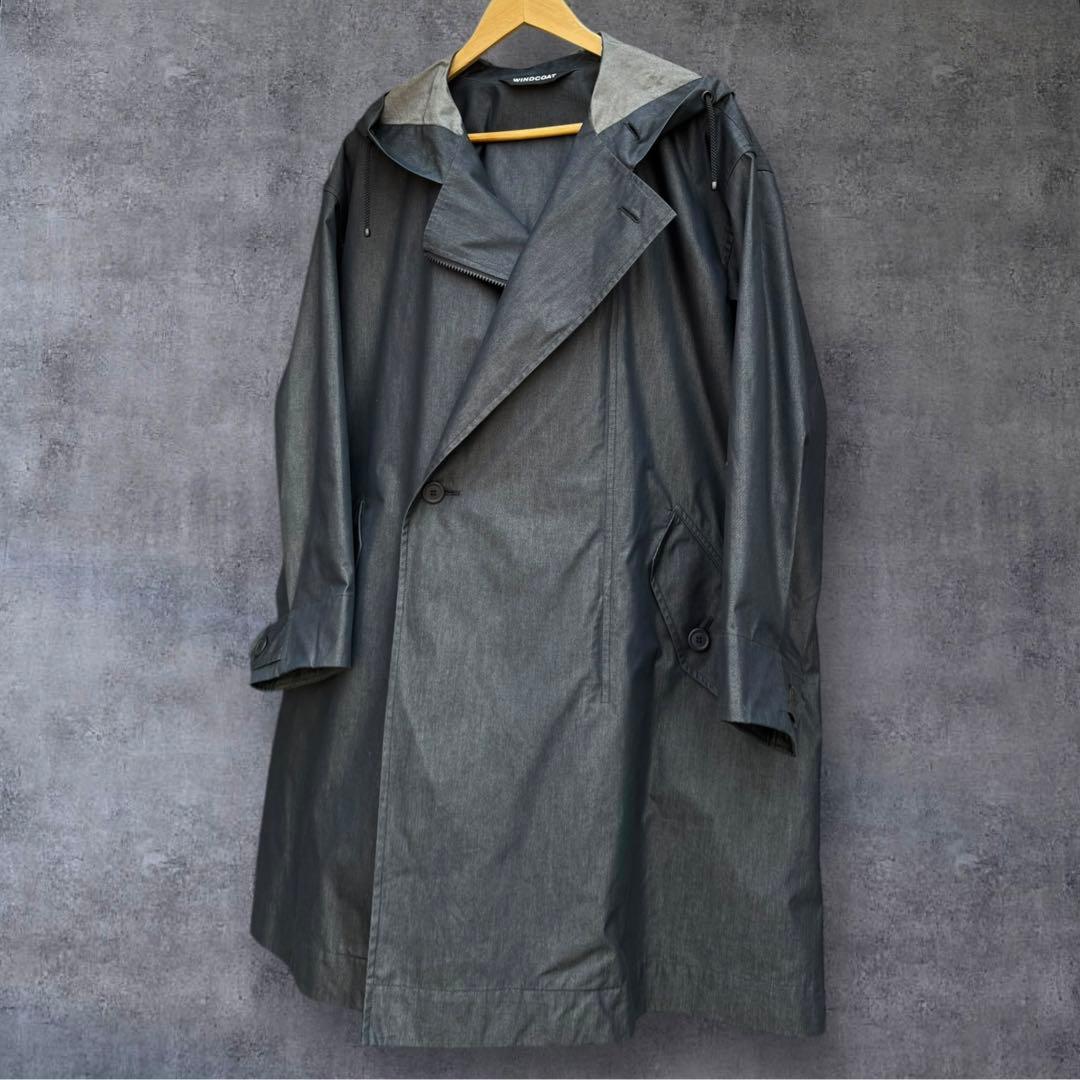 美品■ISSEY MIYAKE 【M】WINDCOAT イッセイミヤケ
