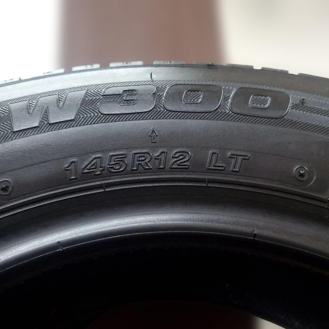 DUNLOP スタッドレス 145R12 8PR 4本+おまけ2本！(計6本)