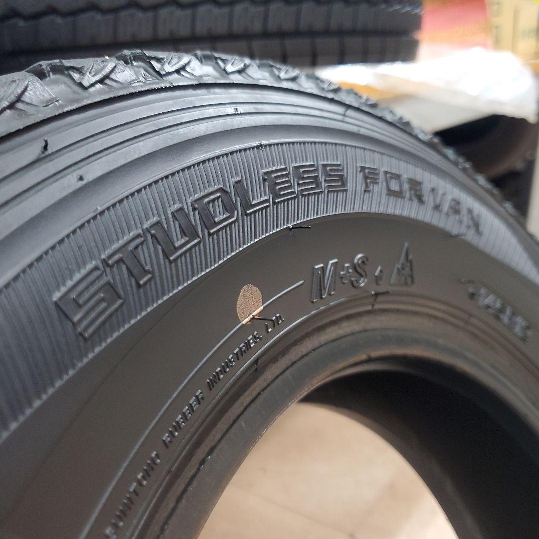 DUNLOP スタッドレス 145R12 8PR 4本+おまけ2本！(計6本)