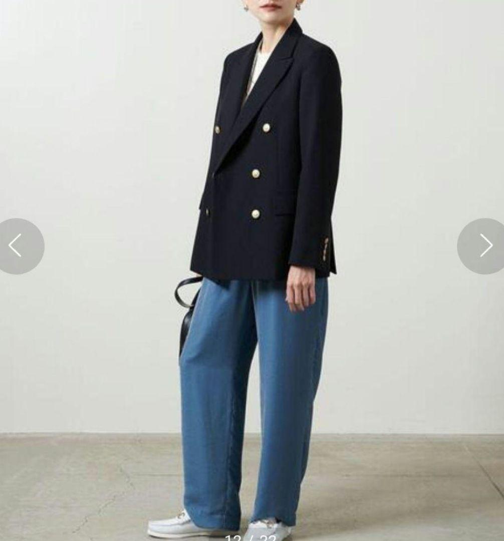 【重宝品】ユナイテッドアローズ　ダブルブレストジャケット　紺ブレザー　金ボタン