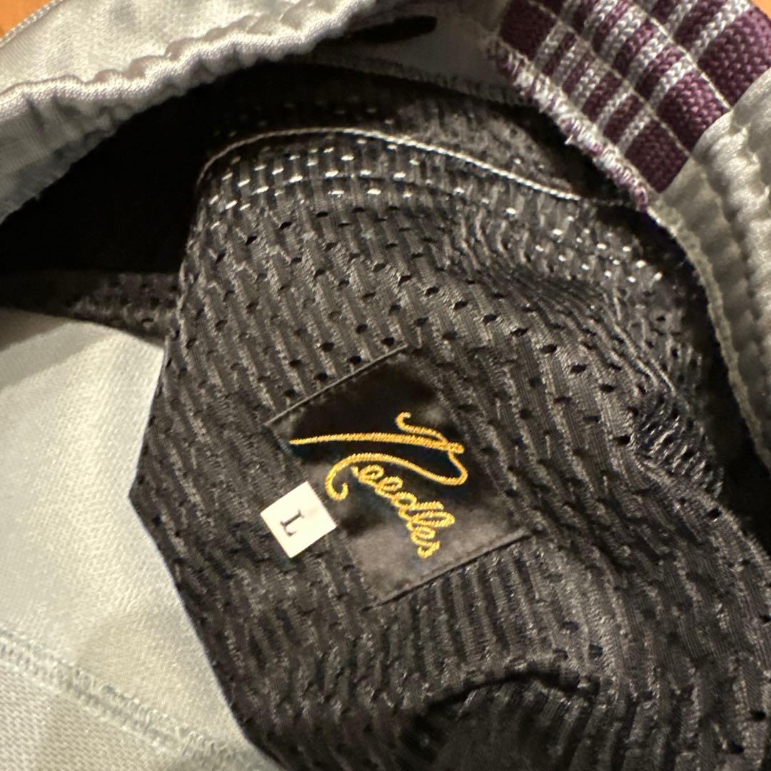 パンツ Needles trackpants straight (sax/purple)
