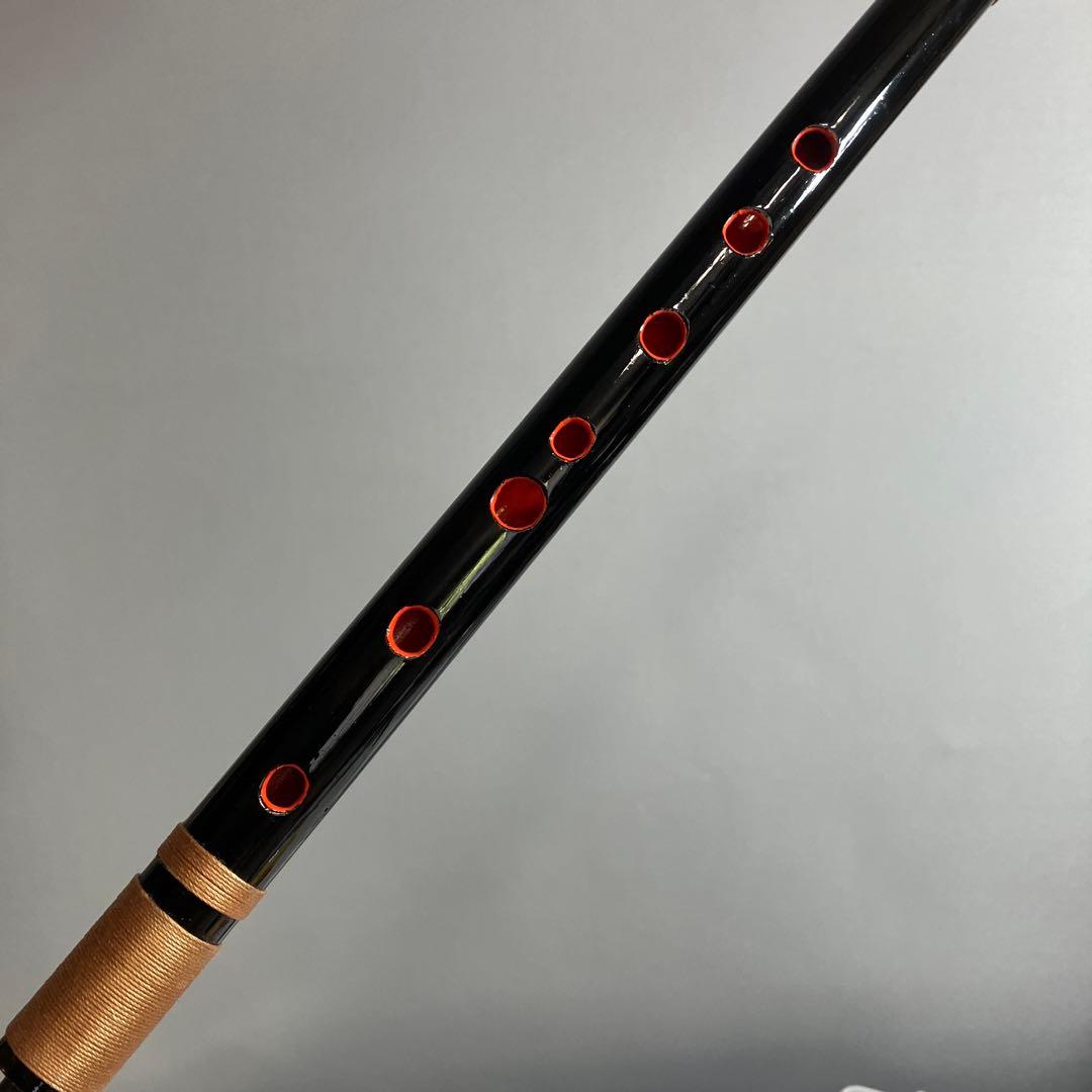 篠笛八本調子 C管 CMR8-249 唄物　ドレミ調　天地糸巻 西洋音階 竹笛