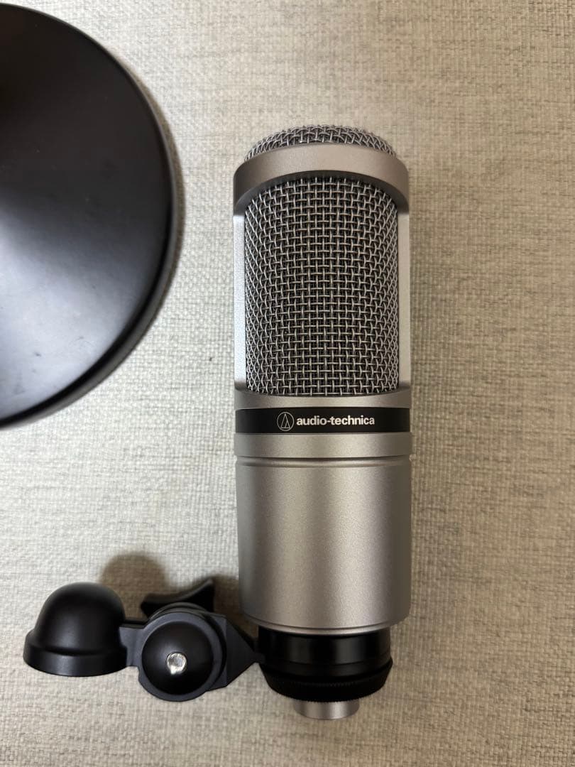 Audio-Technica AT2020 スタンド付き