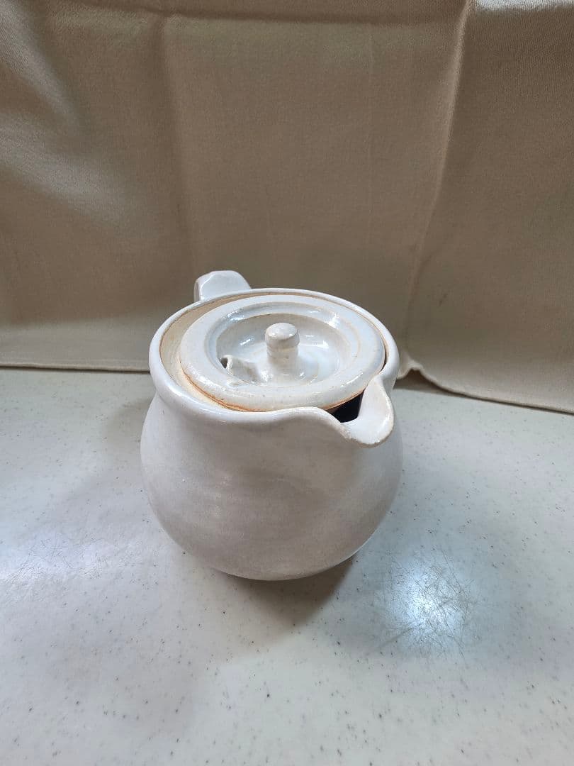 市川孝　焙煎煮茶器　茶器　&　片手鍋　煮茶器　Set直火可