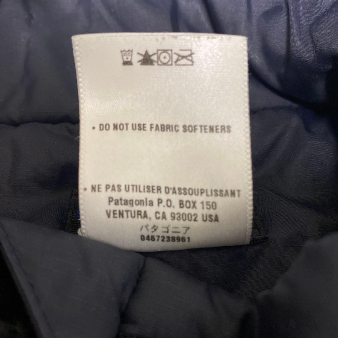 patagonia パフボールベスト　ブラック　フルジップ　パタゴニア　00s