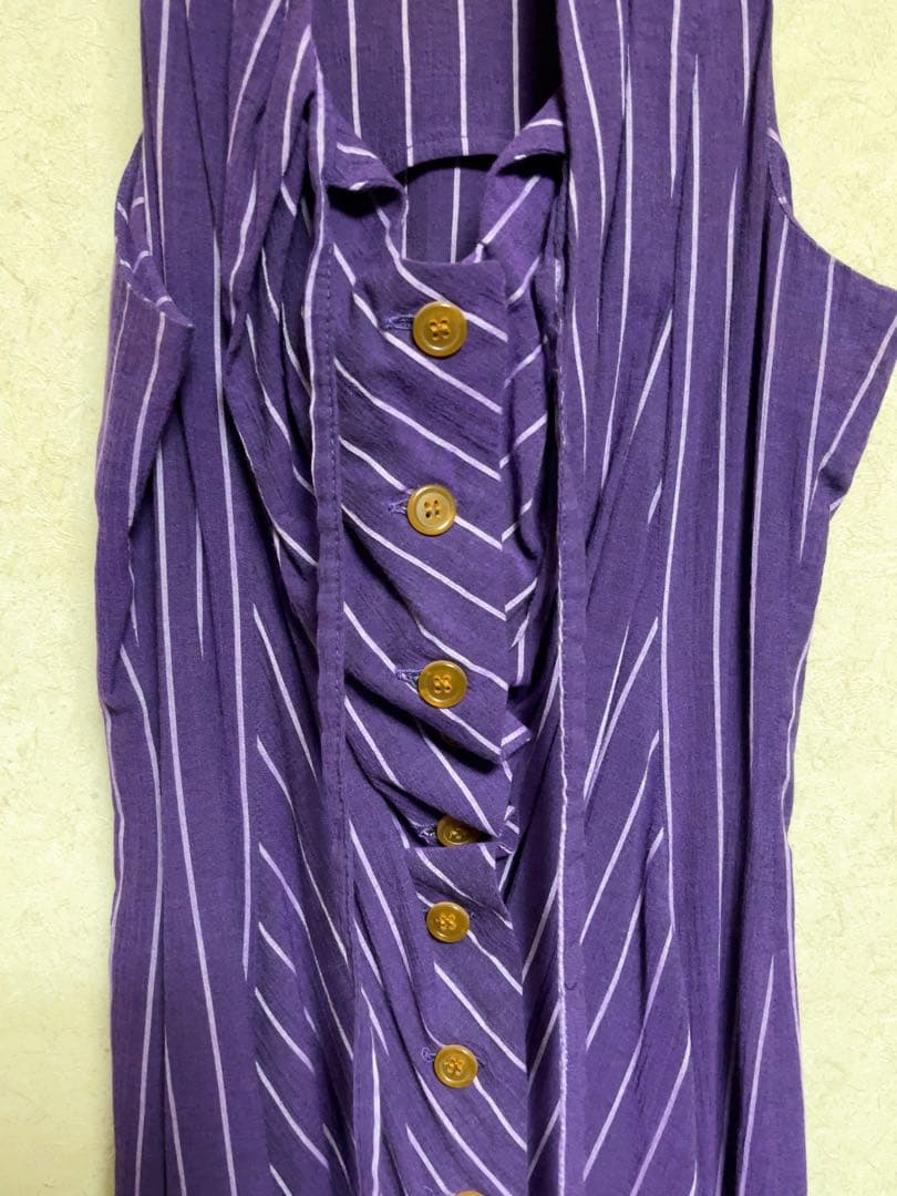 値下げ【美品】Vivienne Westwood ストライプワンピース M