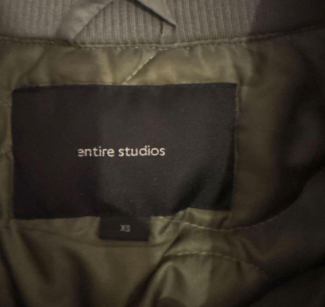 ジャケット・アウター entire studios A-2 BOMBER XS
