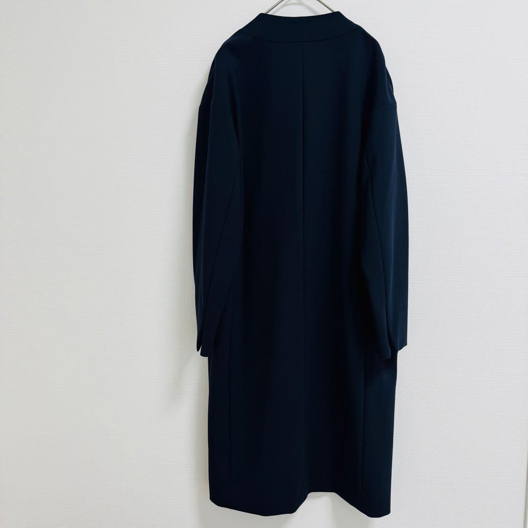 最終値下げ‼️極美品✨卒業式入学式スーツ上着用 ノーカラーコート 春物 薄手