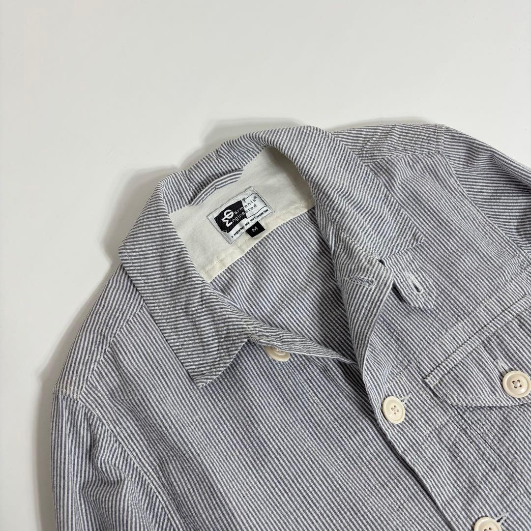 ENGINEERED GARMENTS USA製 シアサッカー カバーオール M
