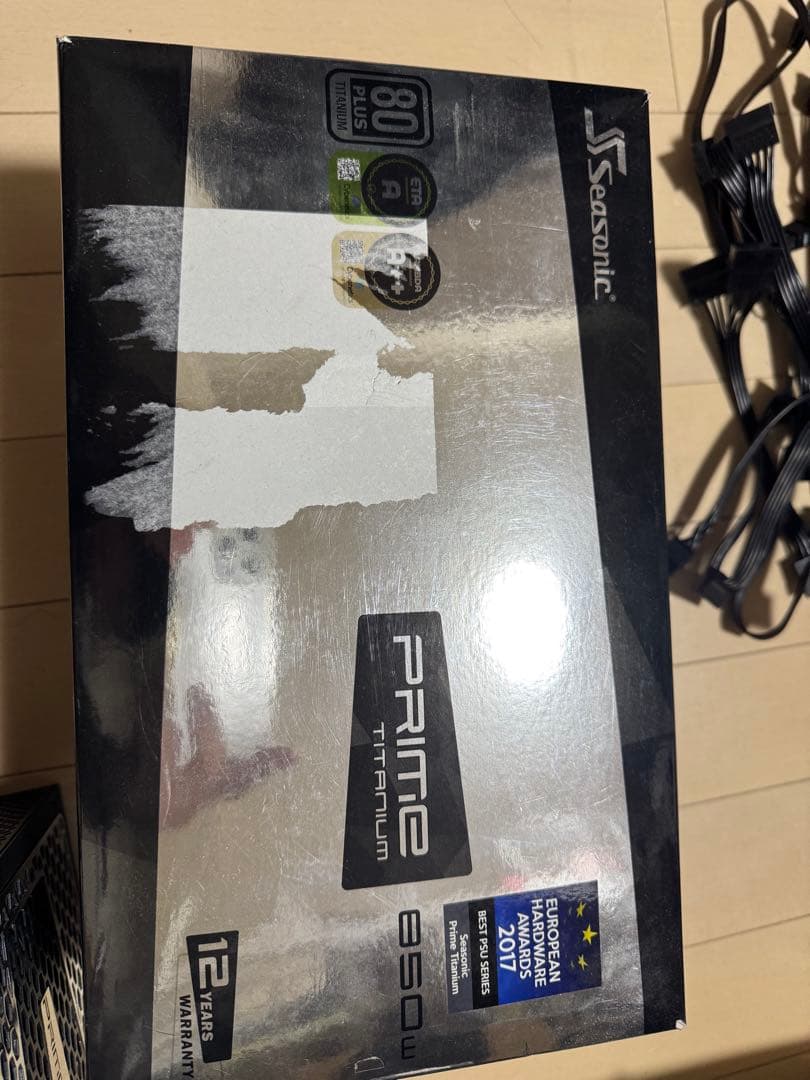 Seasonic PRIME 850W 電源ユニット