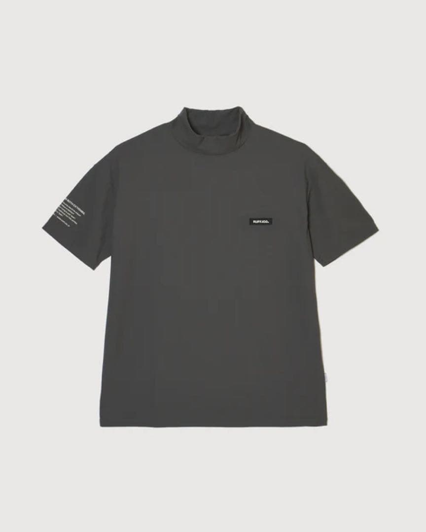 RUFFLOG　ラフロッグ　モックネック　シャツ　サイズL グレー