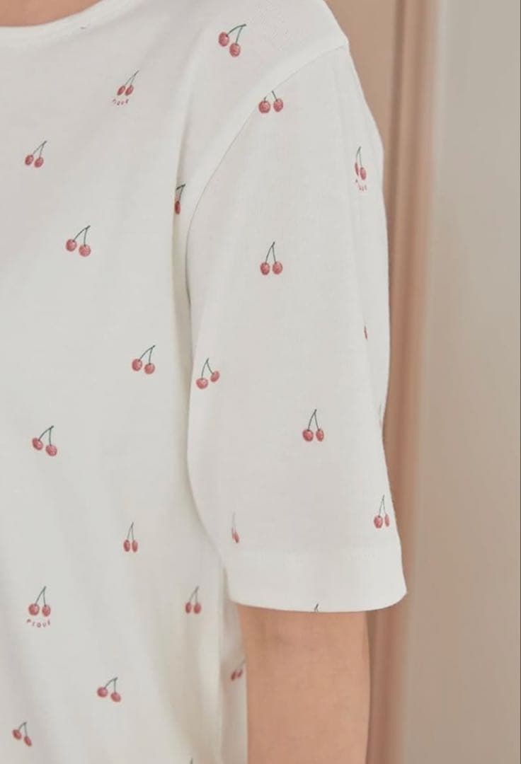 Gelato pique ジェラートピケ 半袖 ルームウェア チェリー柄 新品