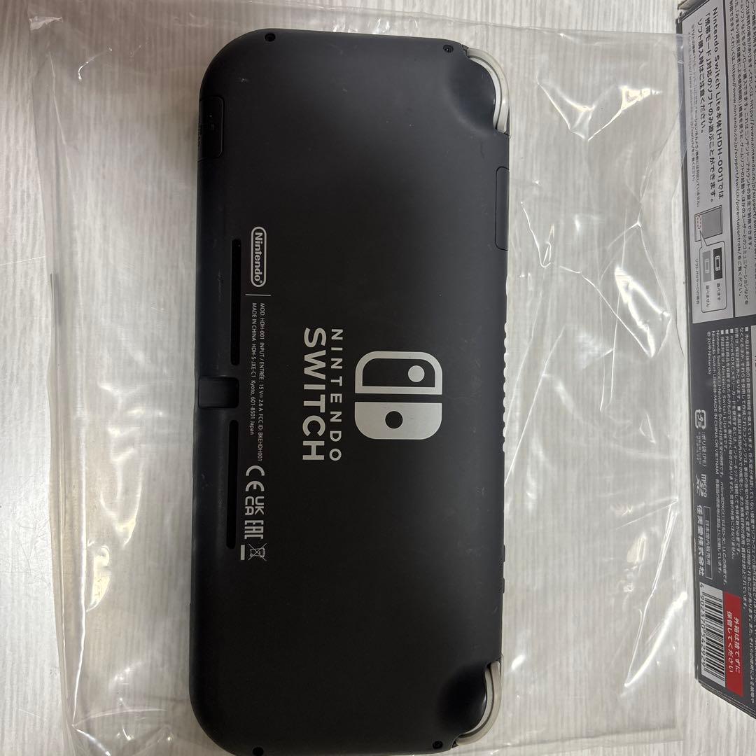 Nintendo Switch Lite グレー 本体　ジャンク
