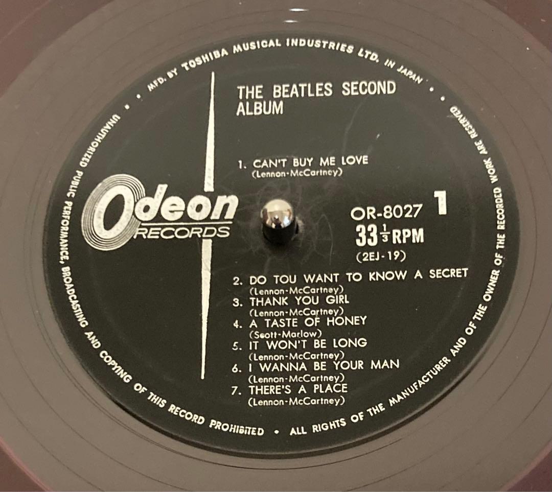 日本盤/THE BEATLES ザ・ビートルズ / セカンド・アルバム LP盤