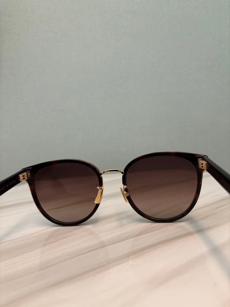 ポテきちBOTTEGA VENETA ブラウン サングラス