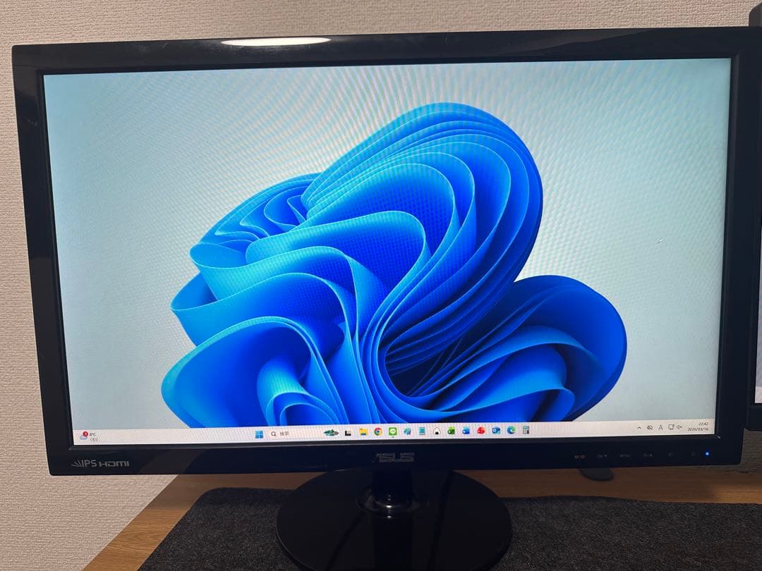 【超ハイスペック】HP Core i7 デスクトップPC＋デュアルモニターセット