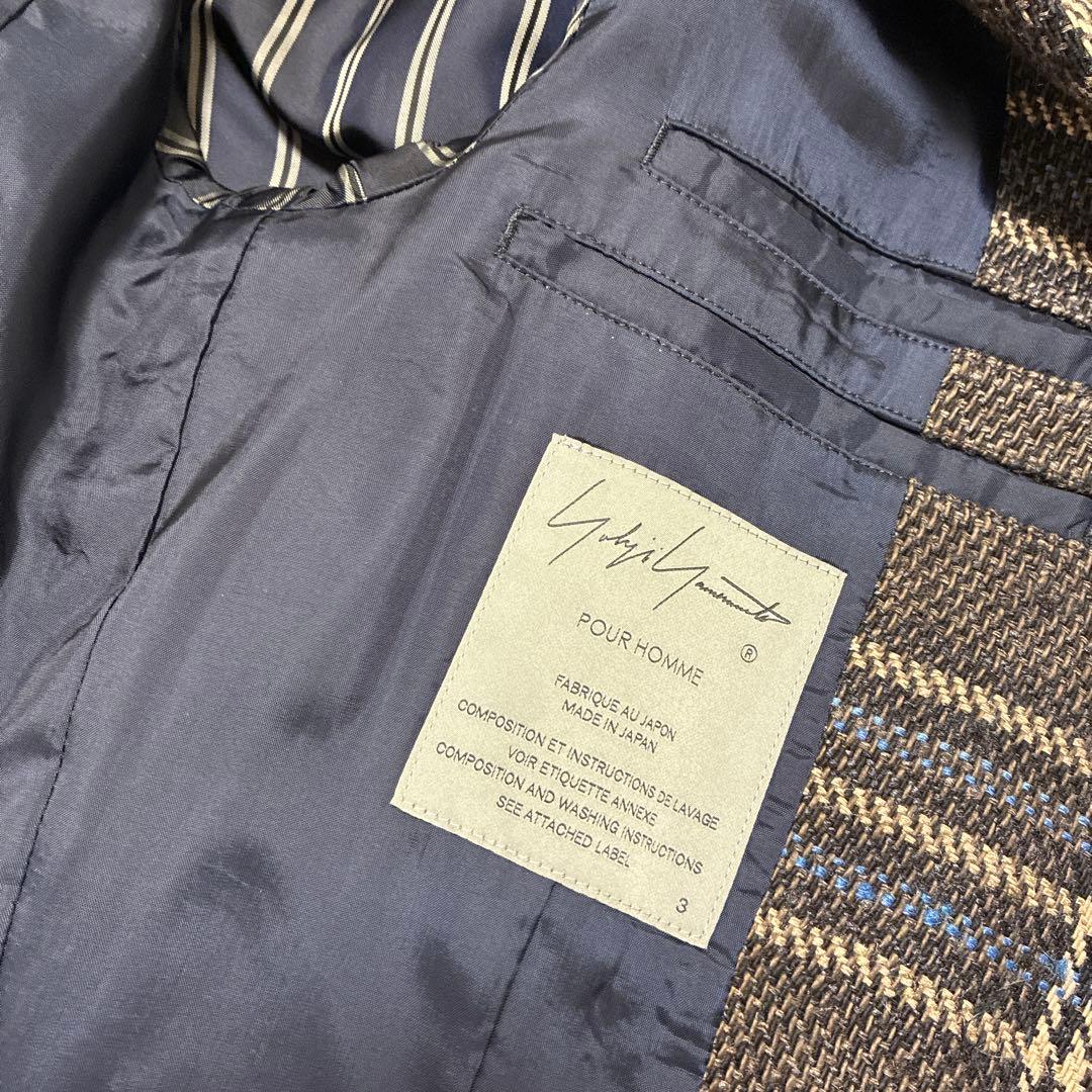 Yohji Yamamoto POUR HOMME テーラードジャケット23AW