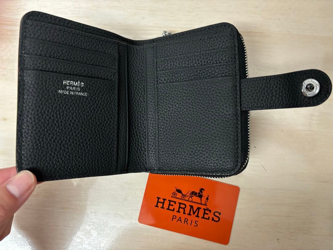 極美品⭐︎ H 二つ折り財布 新品未使用 ノベルティ