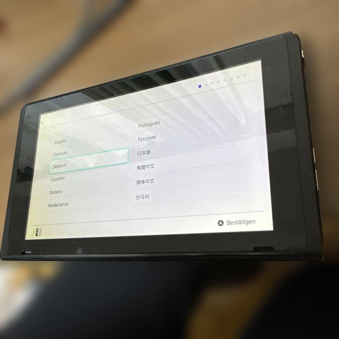 【未対策機】Nintendo Switch 初期