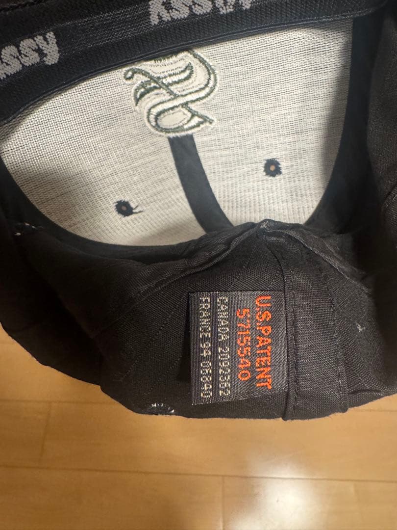 最終値下げ！　90s old stussy ベースボールキャップ